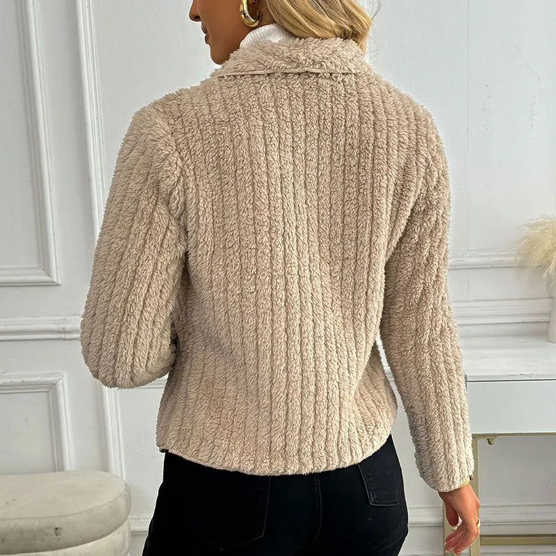 Casaco Feminino de Tricô
