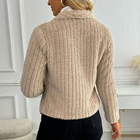 Casaco Feminino de Tricô