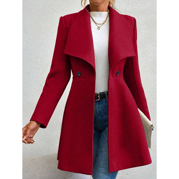 Casaco Feminino Inverno de Lã Gabily