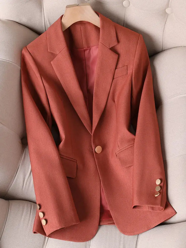 Blazer Feminino Clássico Alfaiataria Sienna
