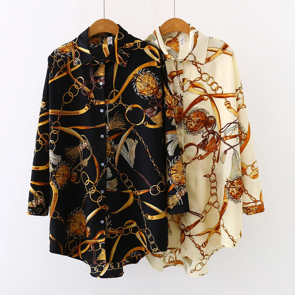 Blusa Estampada Feminina